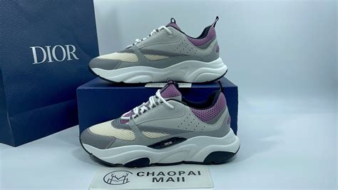 dior b22 cream and lavender|B22 Sneaker Cream and Lavender Technical Mesh with Light .